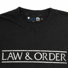 Load image into Gallery viewer, Law &amp; Order Black Logo T-Shirt