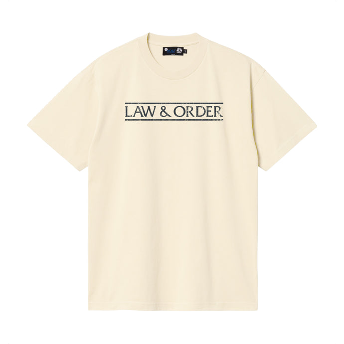 Law & Order Ivory Logo T-Shirt