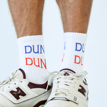 Load image into Gallery viewer, The Dun Dun Socks (White)