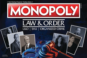 Monopoly Law and Order Board Game
