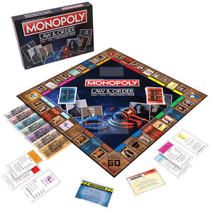 Monopoly Law and Order Board Game