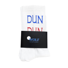 Load image into Gallery viewer, The Dun Dun Socks (White)
